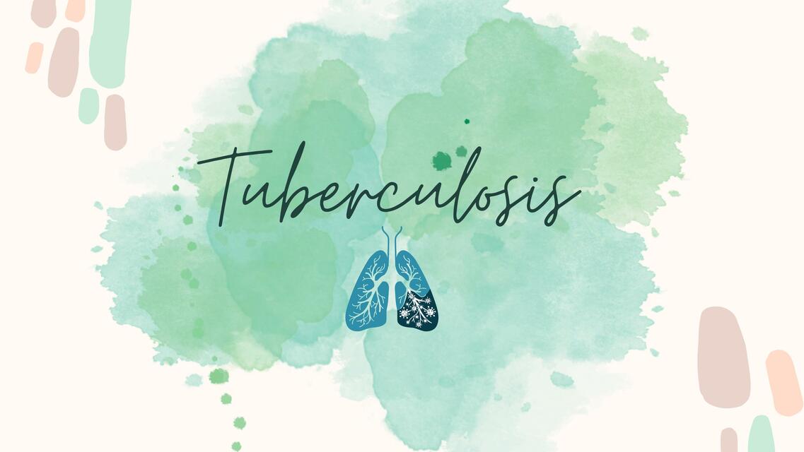 Tuberculosis 