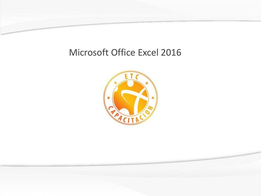 Microsoft Office Excel 2016