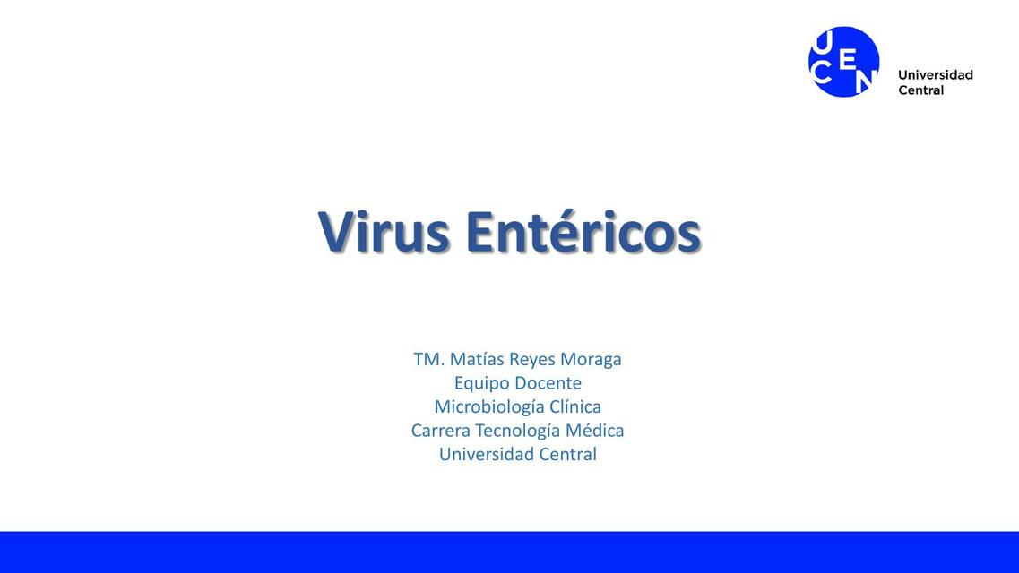 Virus Entéricos