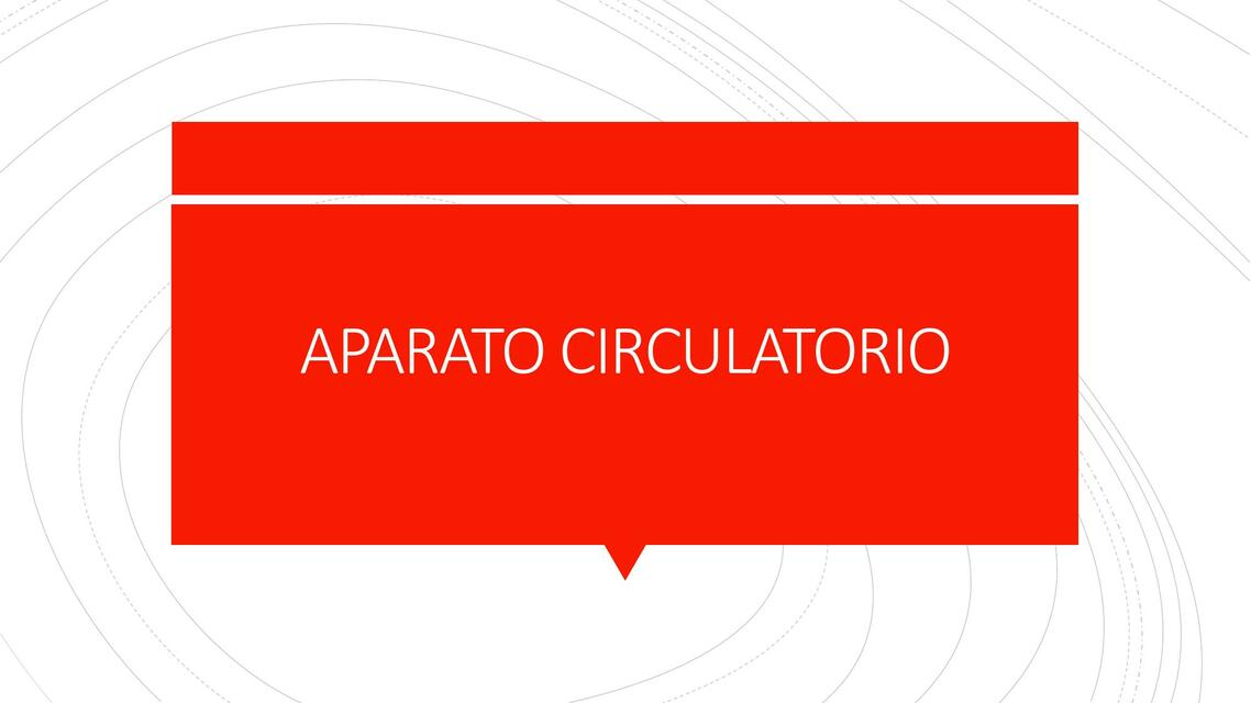 Aparato Circulatorio 