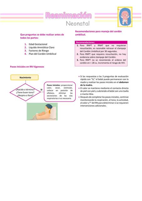 Reanimacion Neonatal