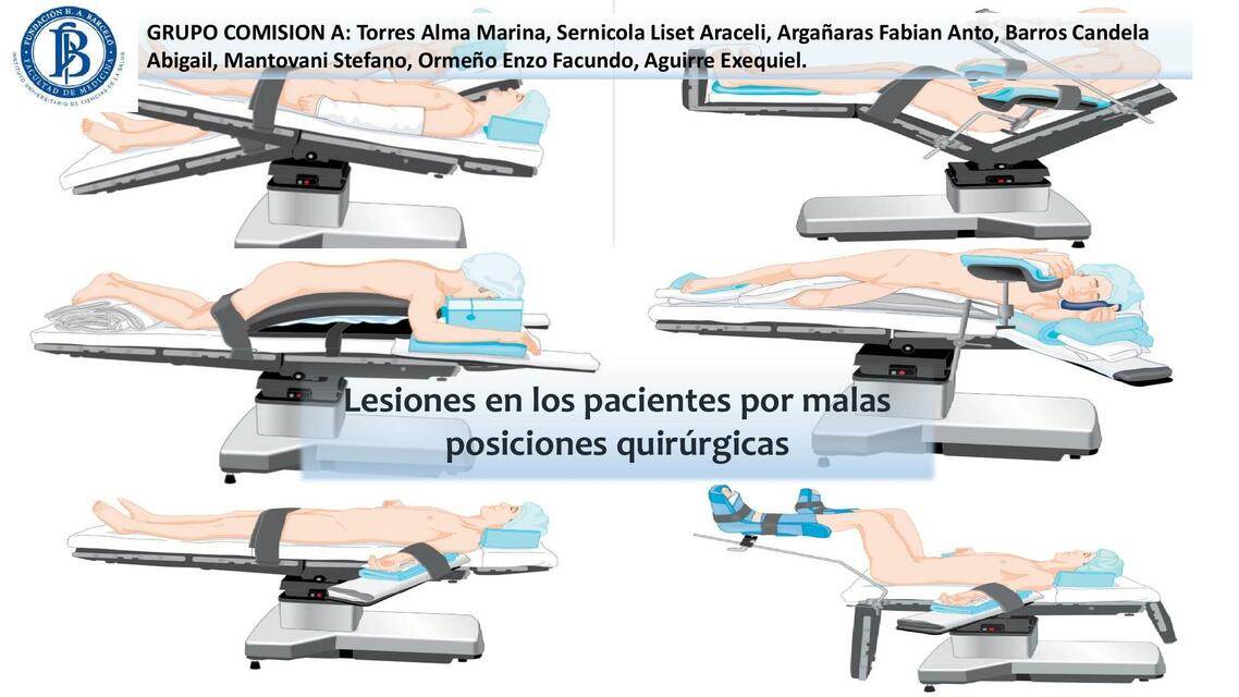 Lesiones por mala posición quirúrgica 