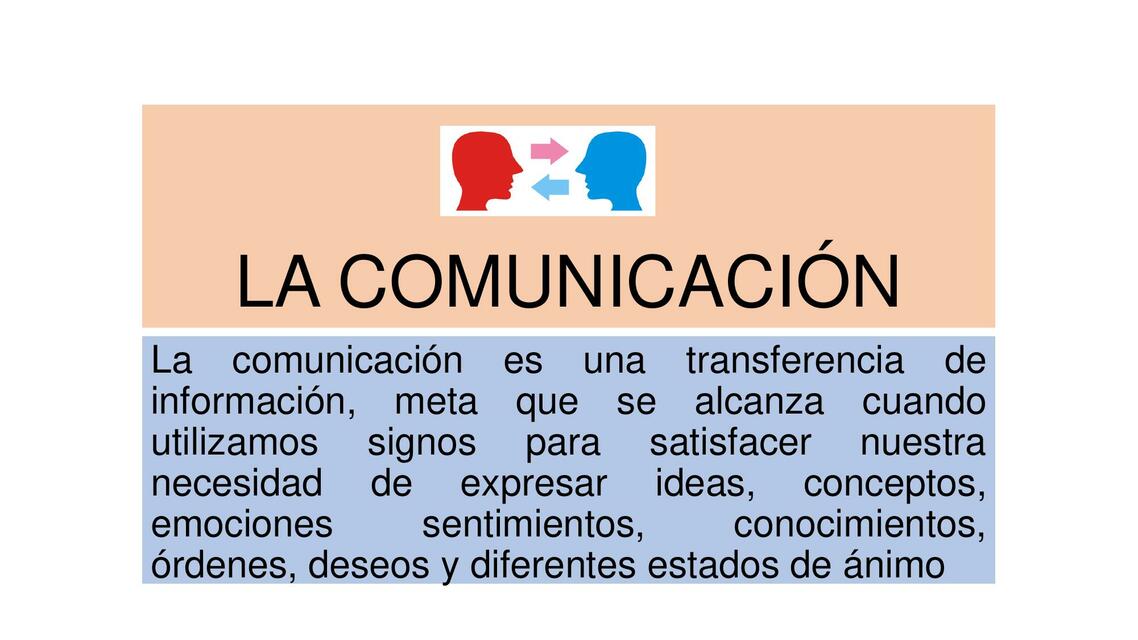 La Comunicación 