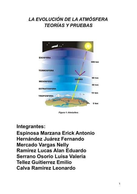 La Evolución de la Atmósfera: Teorías y Pruebas