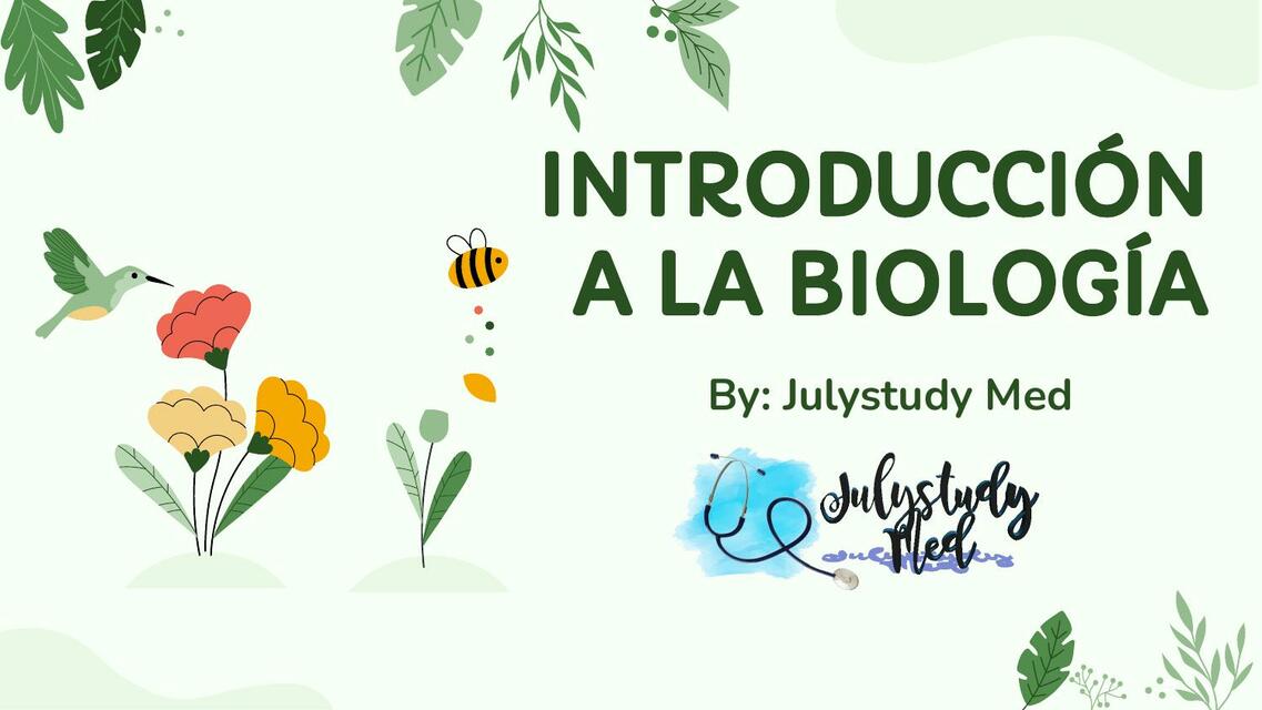 Introducción a la Biología