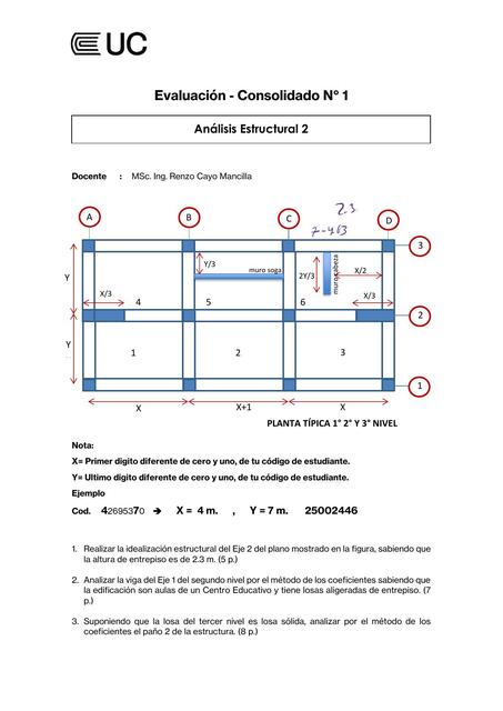 Análisis Estructural 2 