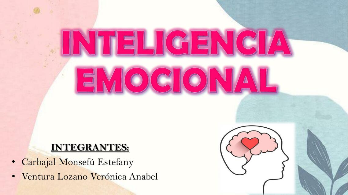 Inteligencia Emocional 