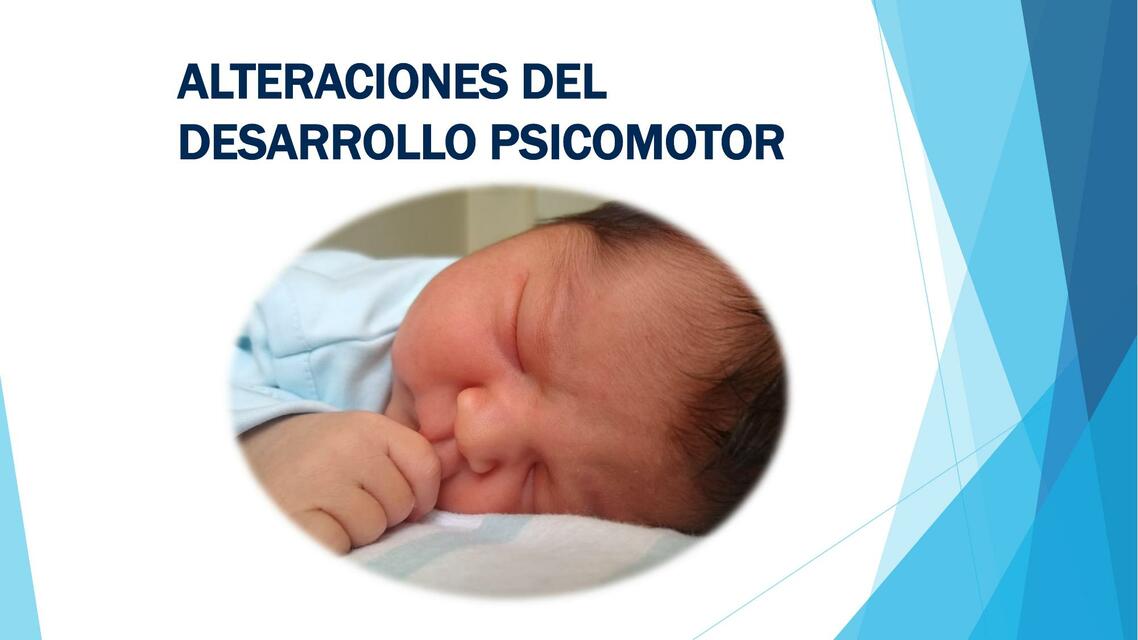 Desarrollo Psicomotor 