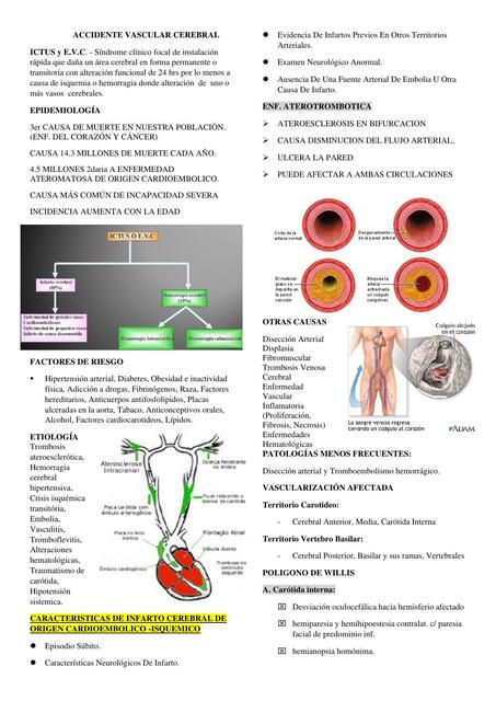 Accidente Vascular Cerebral