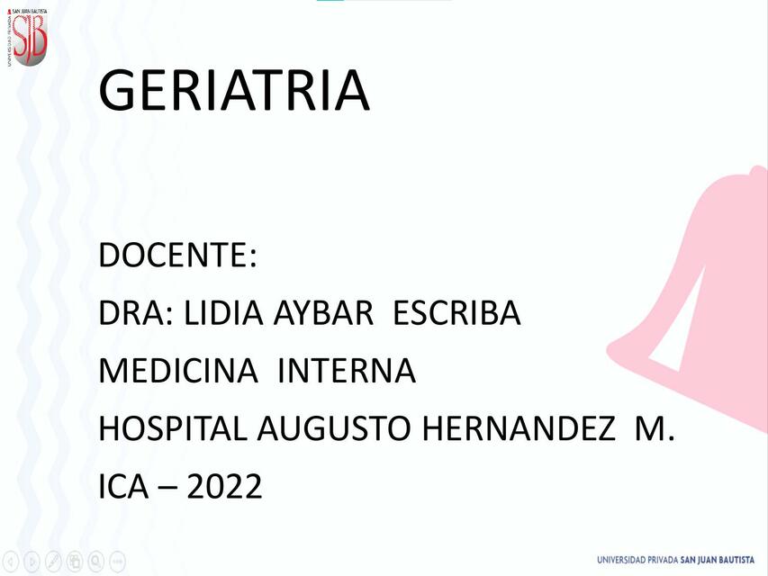 Geriatría 