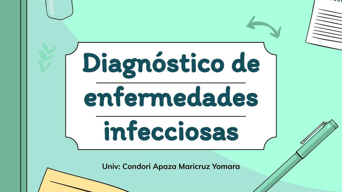 Diagnóstico de Enfermedades Infecciosas 