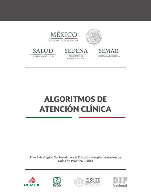 Algoritmos de Atencion Medica