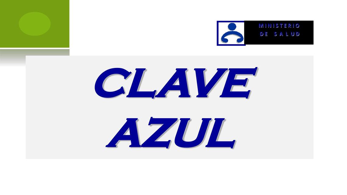 Clave Azul en Embarazo 