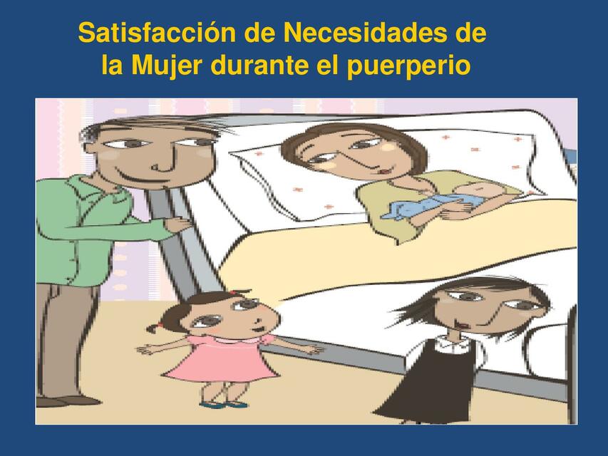 Necesidades de la mujer durante el puerperio