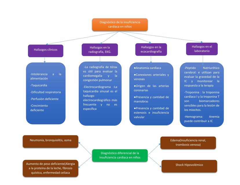 Diagnóstico de la Insuficiencia Cardiaca en Niños 