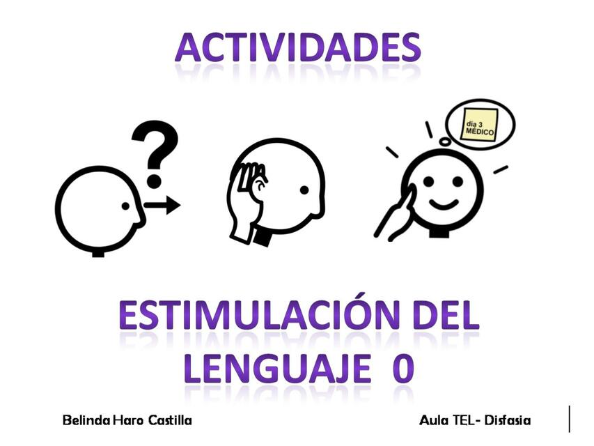 Estimulación del lenguaje