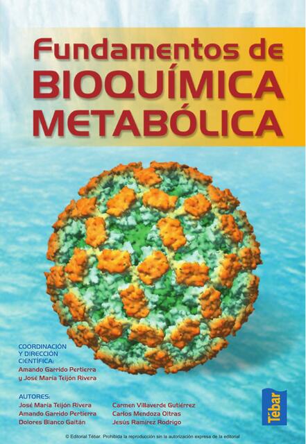 Fundamentos de Bioquímica Metabólica 