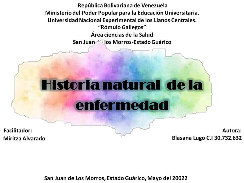 Historia Natural de la Enfermedad 