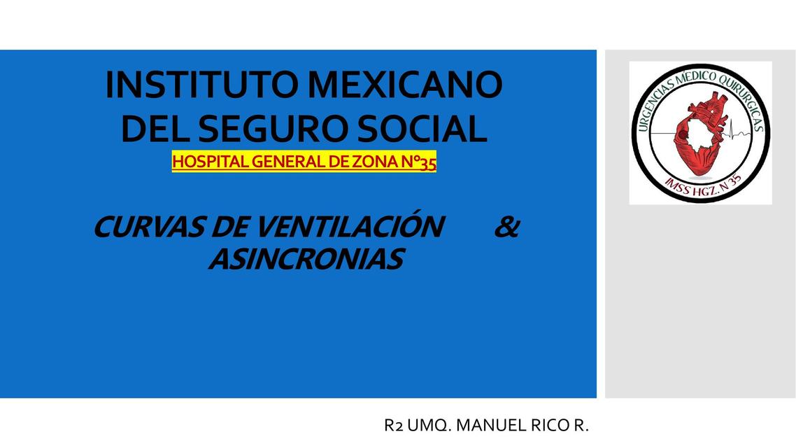 Curvas de ventilación y asincronías 