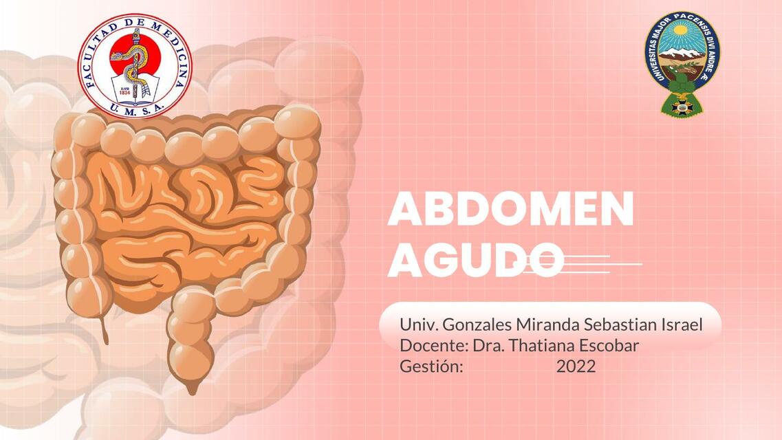 Semiología del Abdomen Agudo 