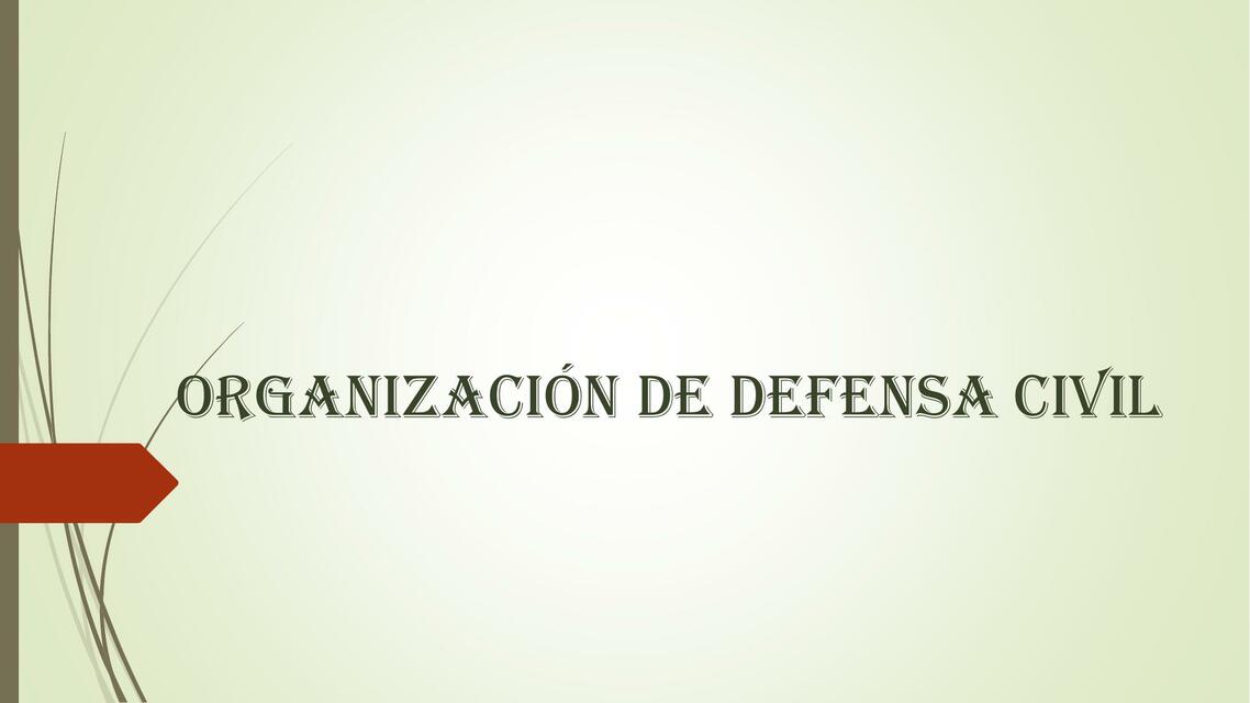 Organización de Defensa Civil