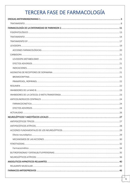 Apuntes Farmacología Parte III