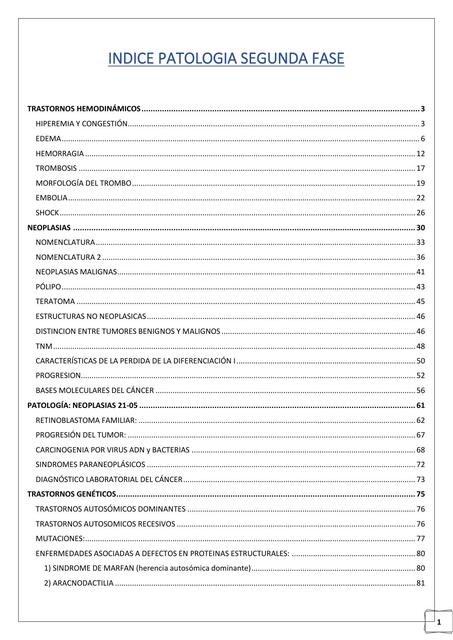 Apuntes Patología Parte II