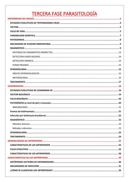 Apuntes Parasitología Parte III