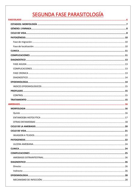 Apuntes Parasitología Parte II