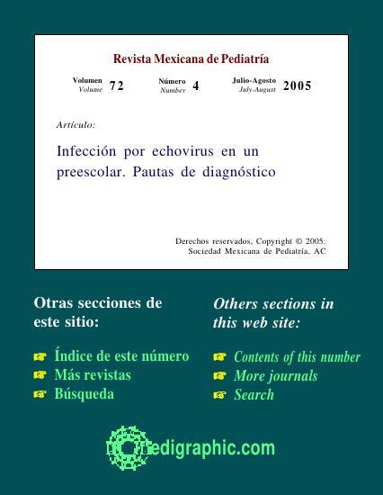 Infección por Echovirus en un Preescolar. Pautas de Diagnóstico