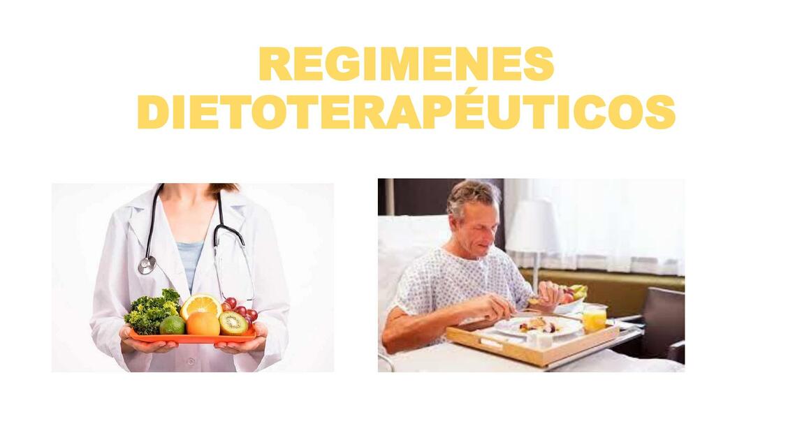 Regímenes Dietoterapéuticos 