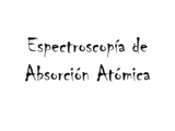 absorción atómica