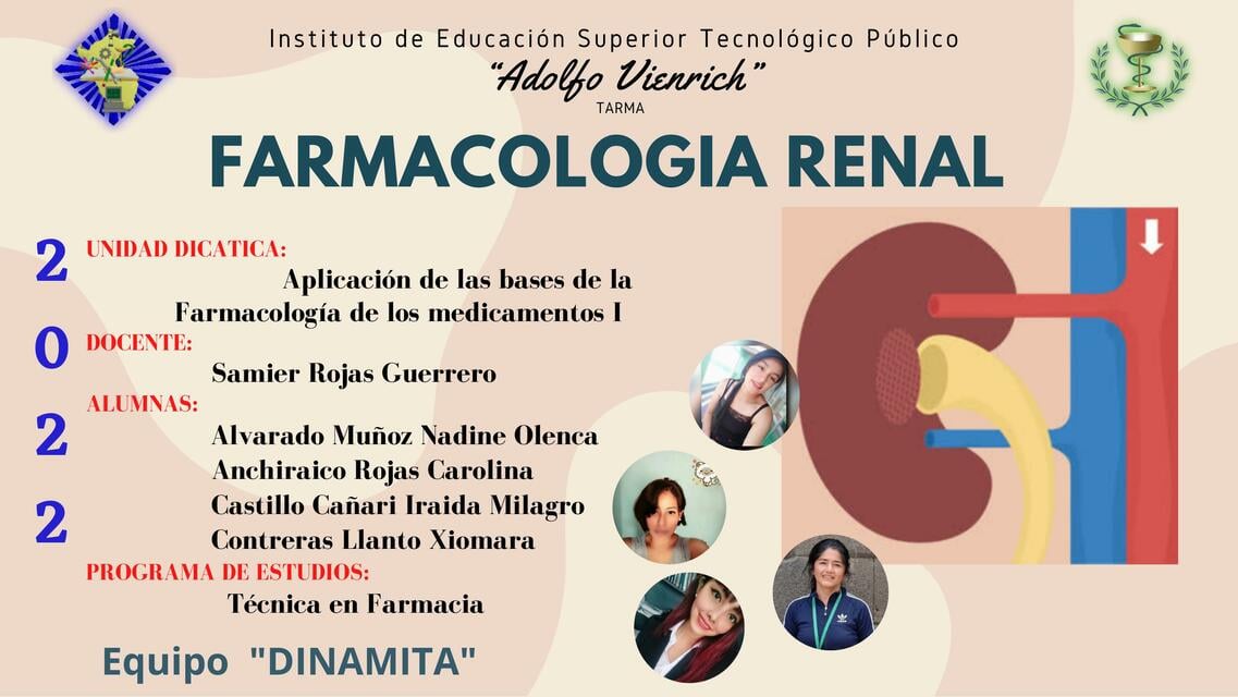 Farmacolog a Renal UDocz