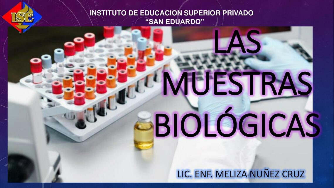 Las Muestras Biológicas