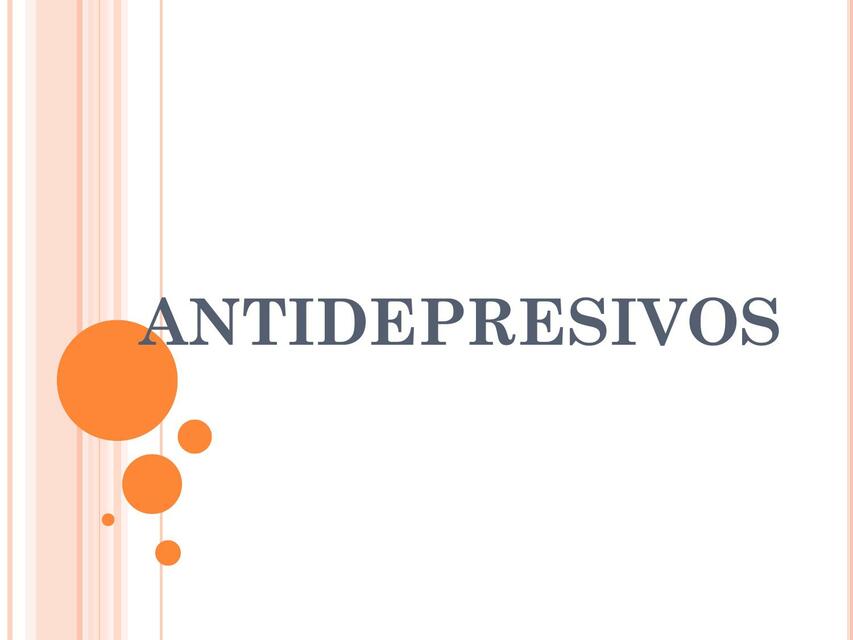 Antidepresivos 