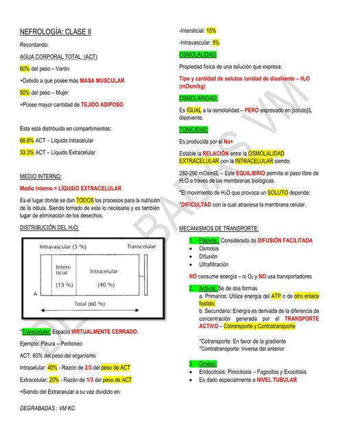 Nefrología Clase II