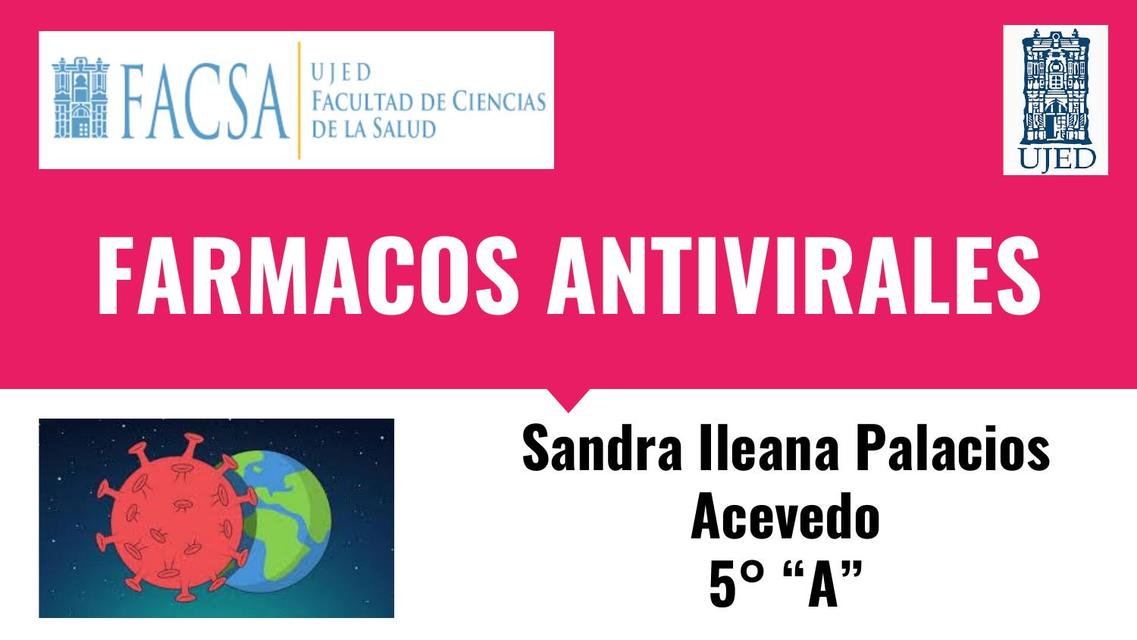 Fármacos antivirales 