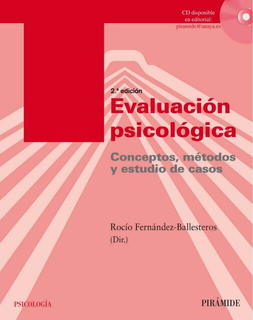 Evaluación Psicológica