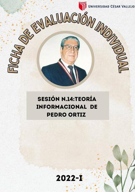 Teoría informacional  de Pedro Ortiz 