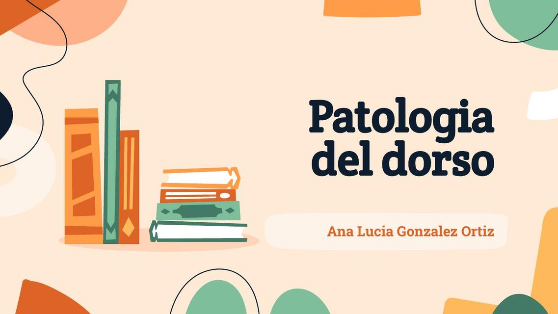 Patología del Dorso 