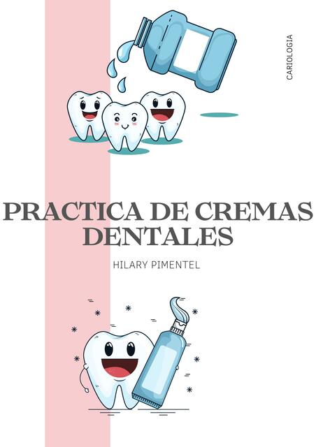 Práctica de Cremas Dentales 