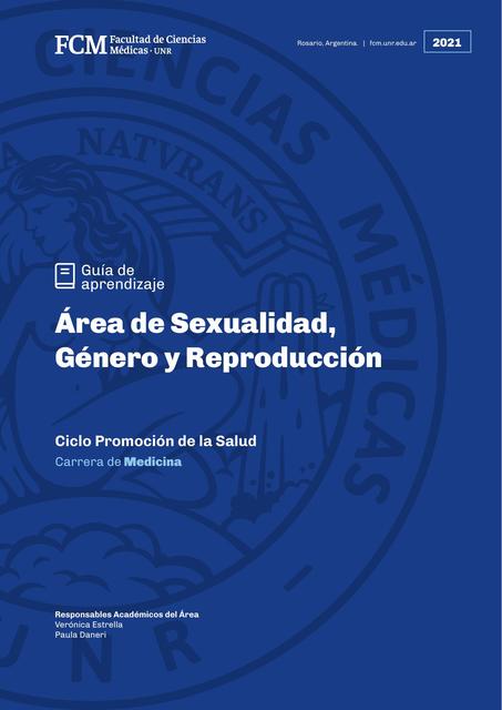 Área de Sexualidad, Género y Reproducción