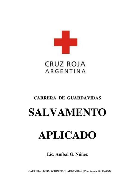 Cuadernillo Salvamento Aplicado