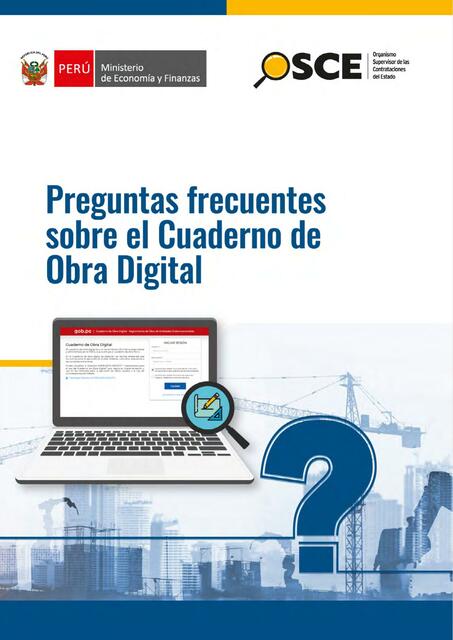 Preguntas frecuentes del Cuaderno de Obra Digital