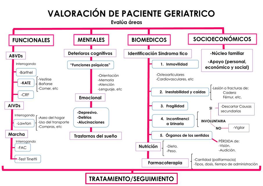 Valoración de paciente Geriátrico