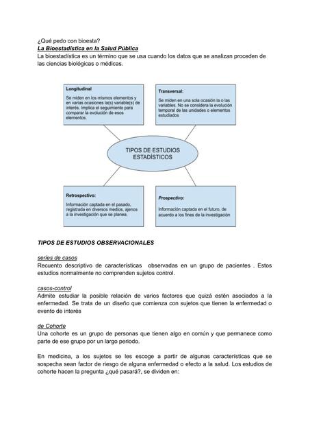 La Bioestadística en la Salud Pública