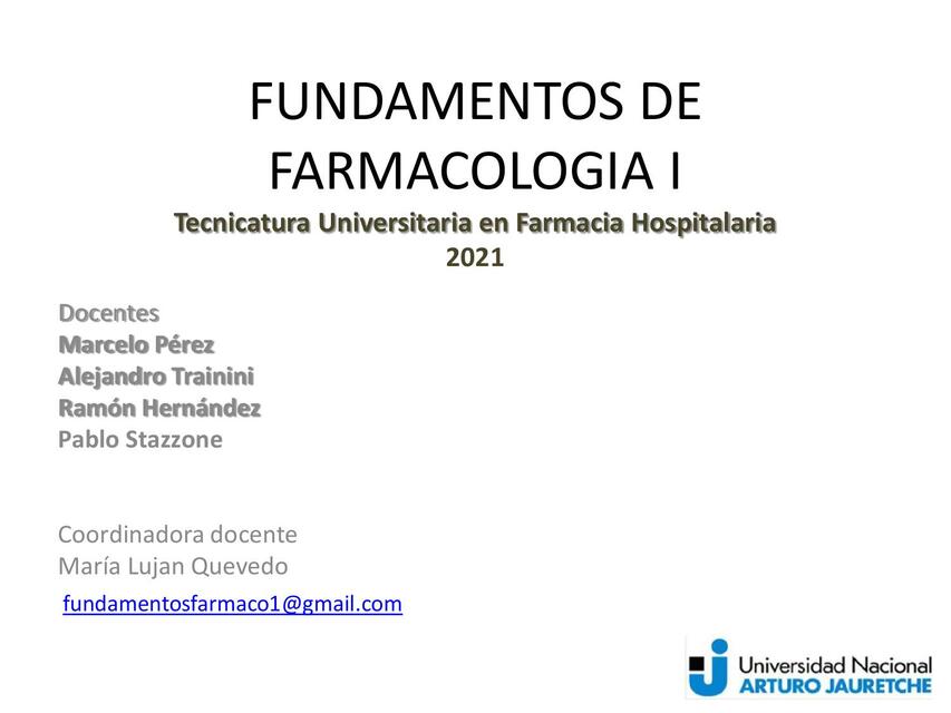 Fundamentos de Farmacología 3