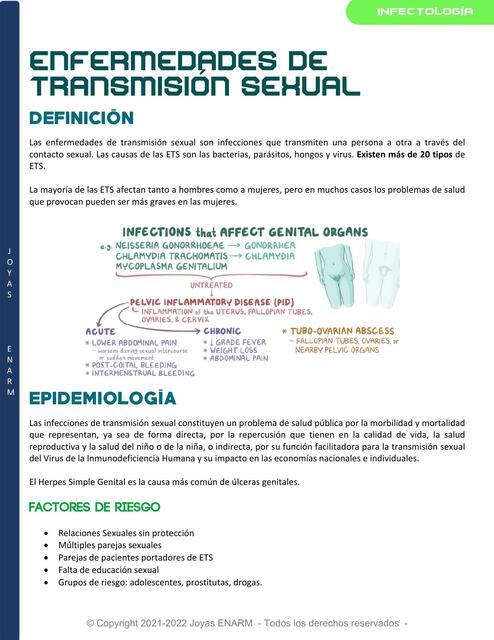 Enfermedades De Transmisión Sexual Udocz