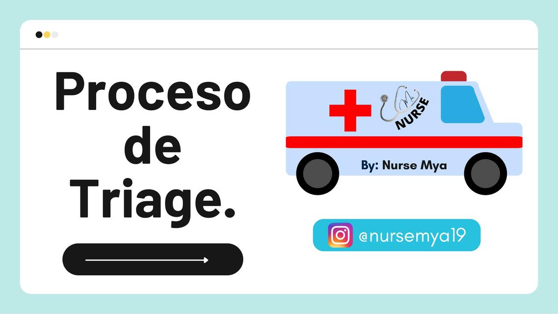 Proceso de Triage