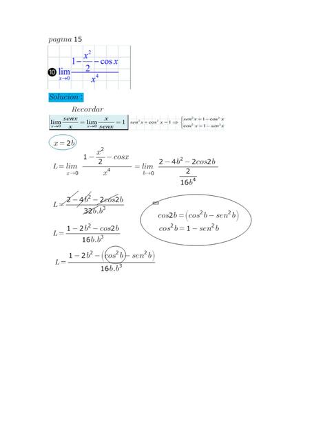 Limites Ejercicios Resueltos